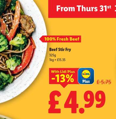 Beef Stir Fry