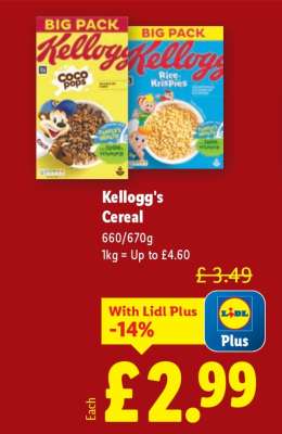 Kellogg's Cereal