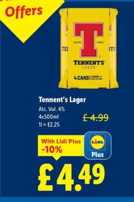 Tennent's Lager