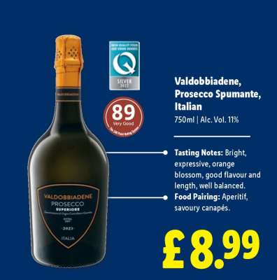 Valdobbiadene, Prosecco Spumante, Italian
