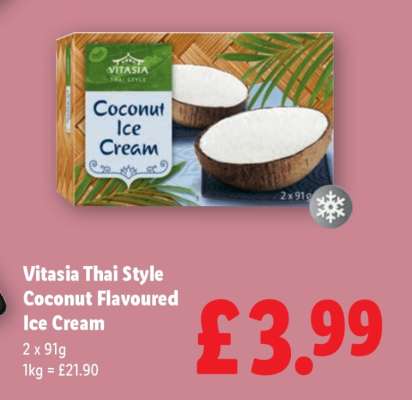 Vitasia Thai Style Coconut Flavoured Ice Cream
