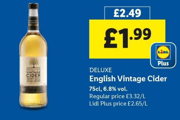 DELUXE English Vintage Cider