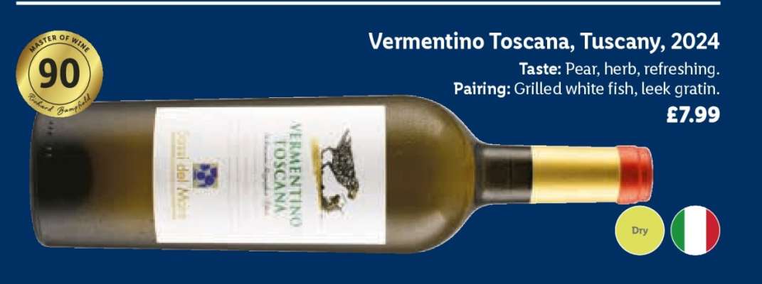 Vermentino Toscana, Tuscany, 2024