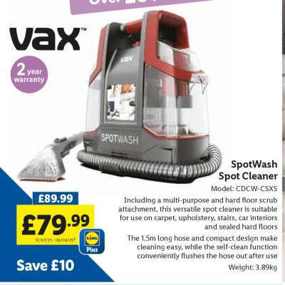 Vax Spotwash Spot Cleaner
