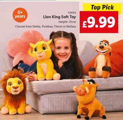 Lion King Soft Toy