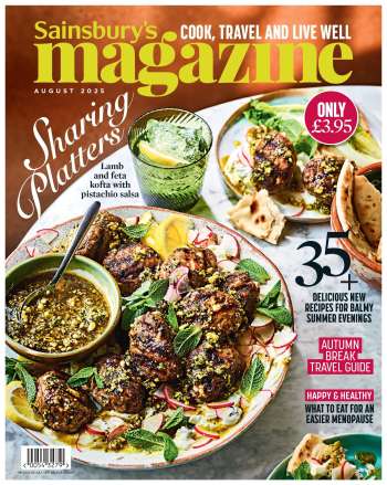 Sainsbury's offer  - 01/08/2025 - 31/08/2025.