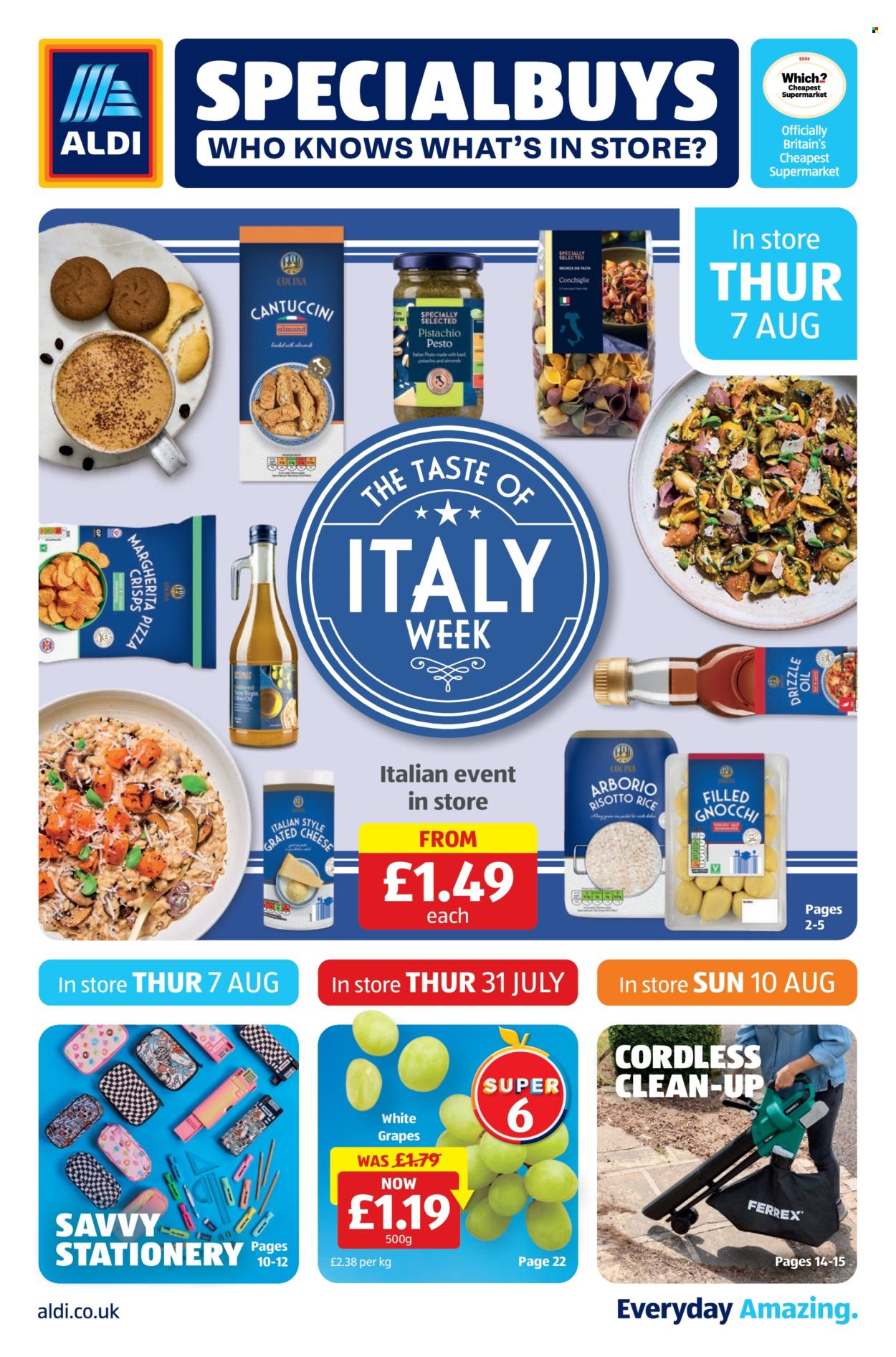 Aldi offer - 31/07/2025 - 10/08/2025. Page 1