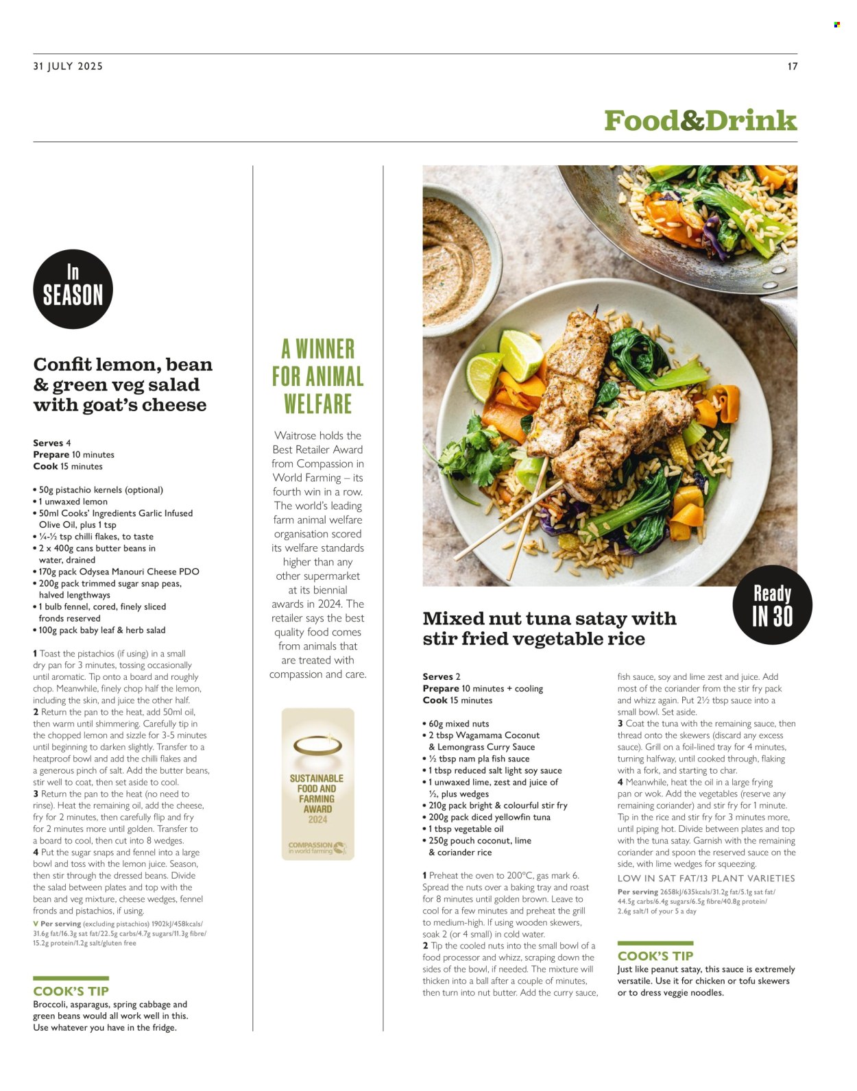 Waitrose offer - 31/07/2025 - 26/08/2025. Page 17
