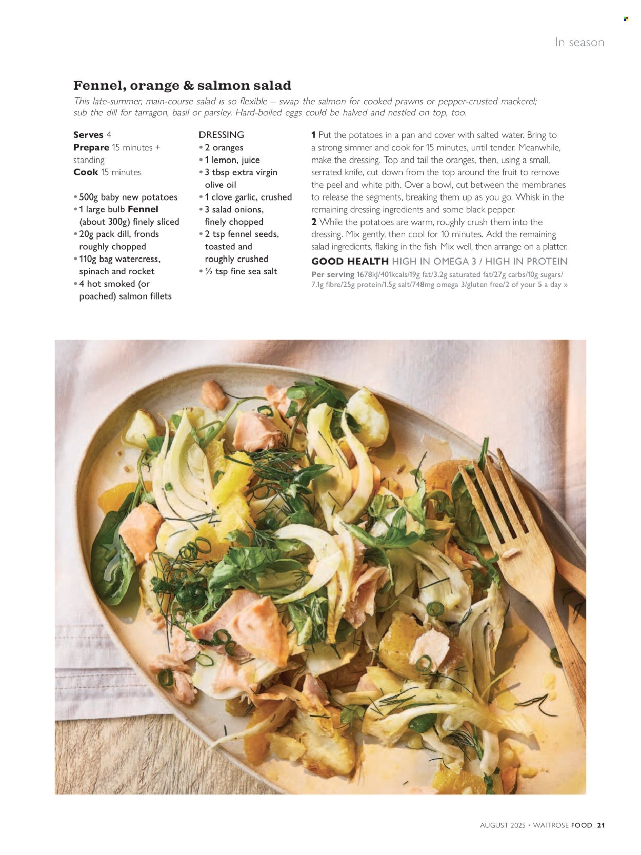 Waitrose offer - 01/08/2025 - 31/08/2025. Page 21