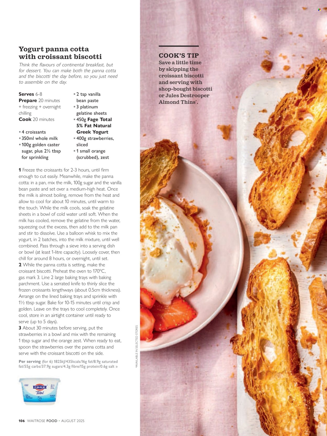 Waitrose offer - 01/08/2025 - 31/08/2025. Page 106