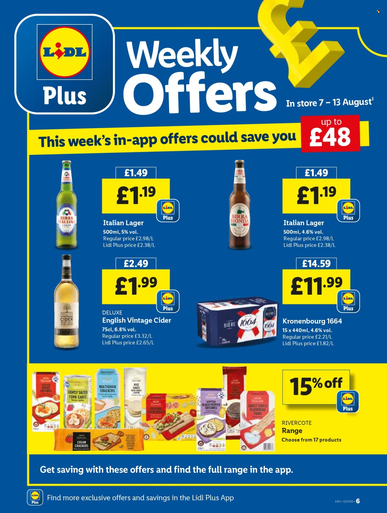 Lidl offer - 07/08/2025 - 13/08/2025. Page 6