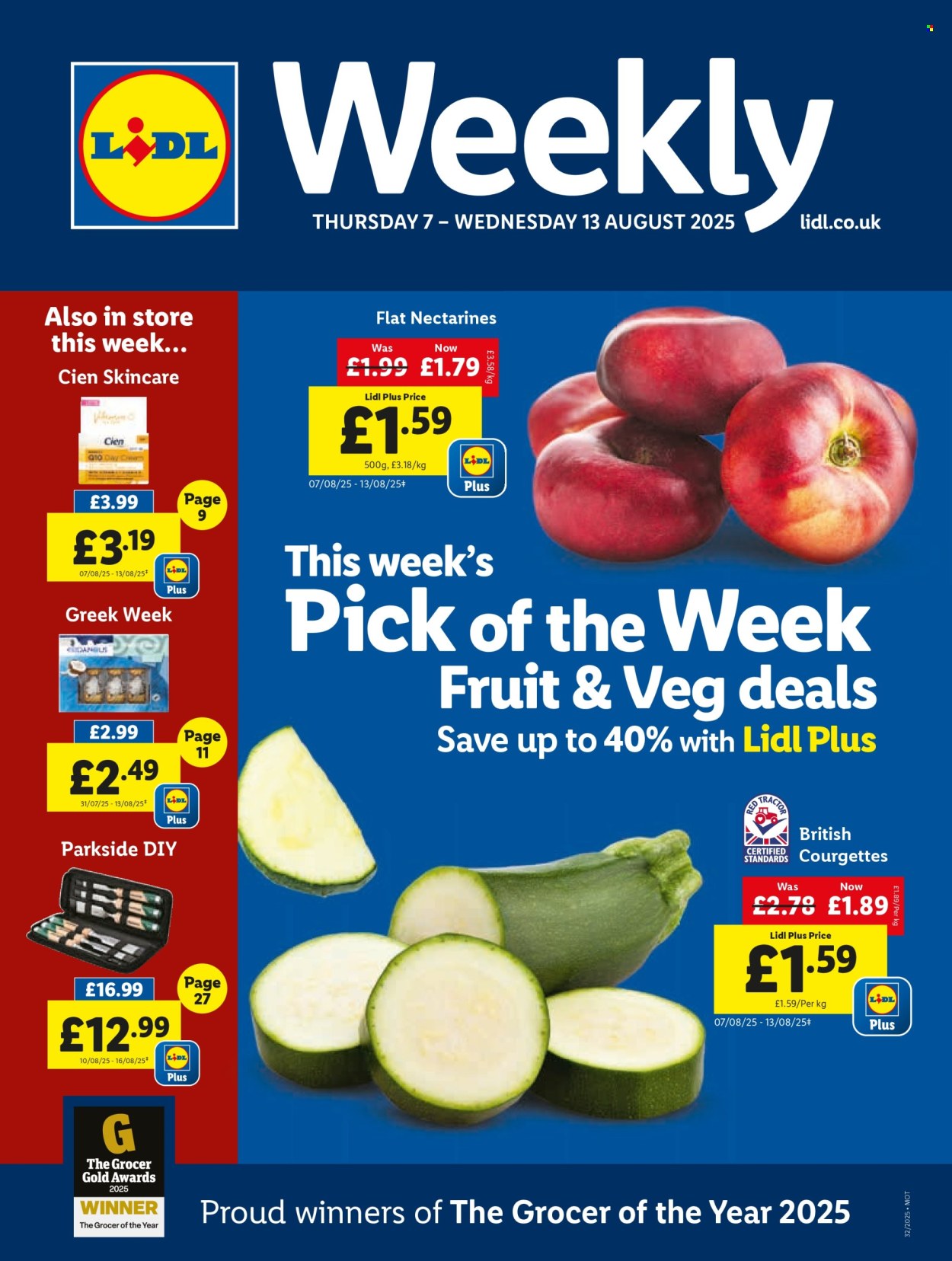 Lidl offer - 07/08/2025 - 13/08/2025. Page 1