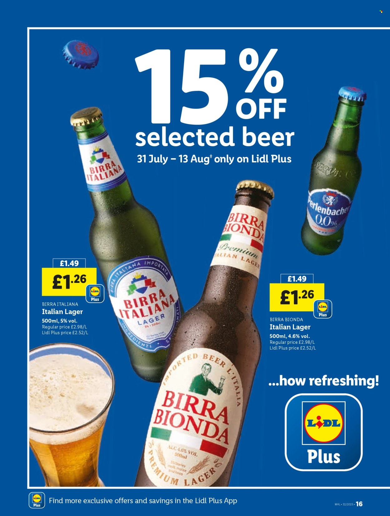 Lidl offer - 07/08/2025 - 13/08/2025. Page 16