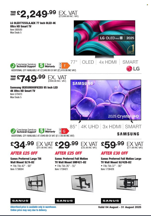 Costco offer - 04/08/2025 - 31/08/2025. Page 3