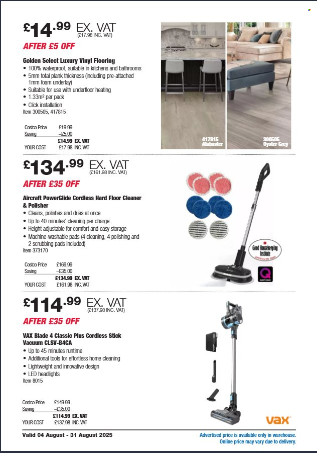 Costco offer - 04/08/2025 - 31/08/2025. Page 4