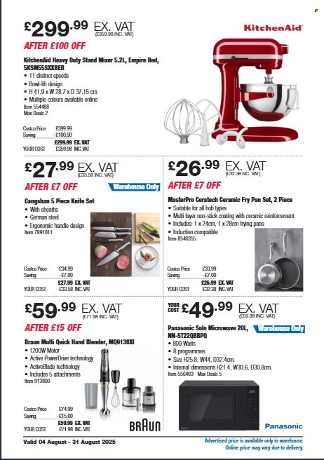 Costco offer - 04/08/2025 - 31/08/2025. Page 6