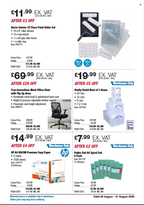 Costco offer - 04/08/2025 - 31/08/2025. Page 7