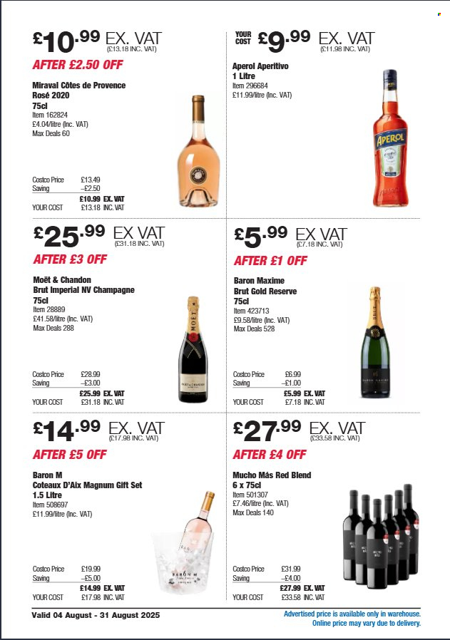 Costco offer - 04/08/2025 - 31/08/2025. Page 12
