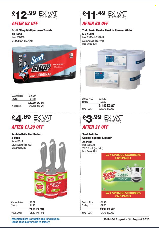 Costco offer - 04/08/2025 - 31/08/2025. Page 21