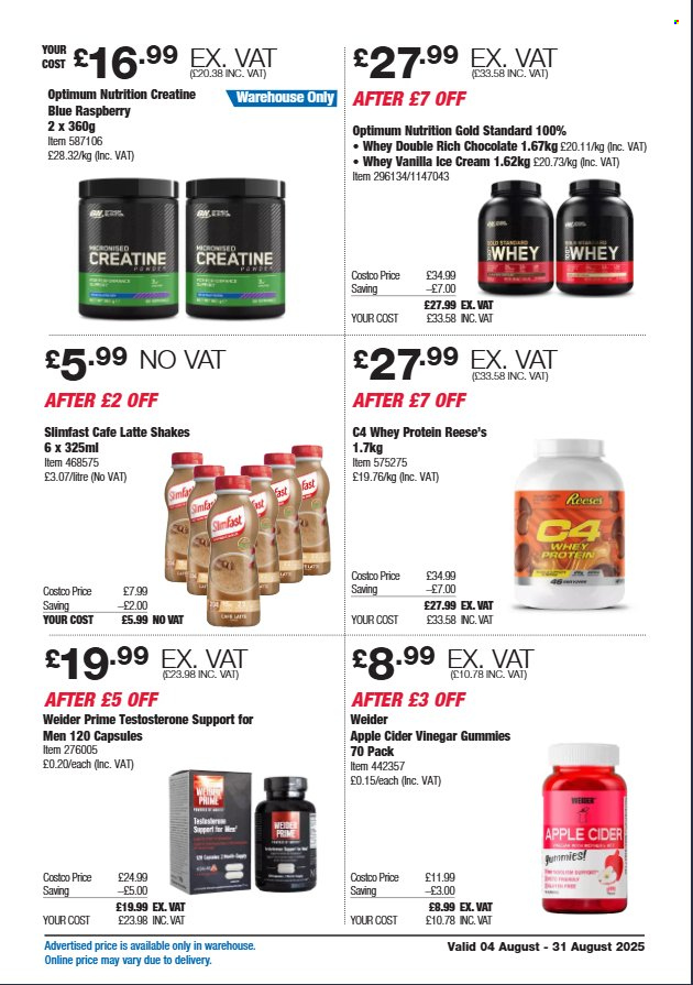 Costco offer - 04/08/2025 - 31/08/2025. Page 23
