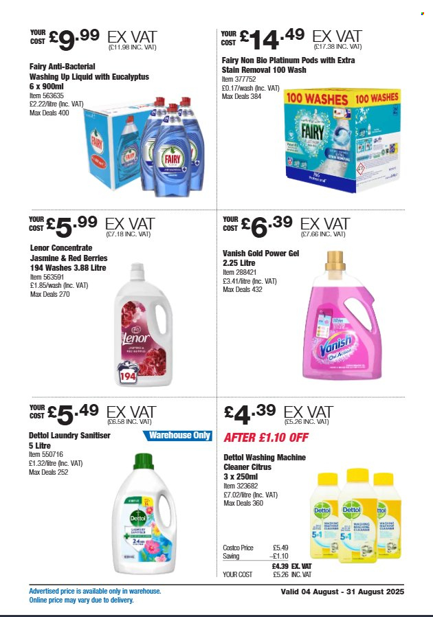 Costco offer - 04/08/2025 - 31/08/2025. Page 25