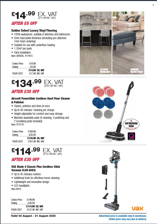 Costco offer - 04/08/2025 - 31/08/2025. Page 4