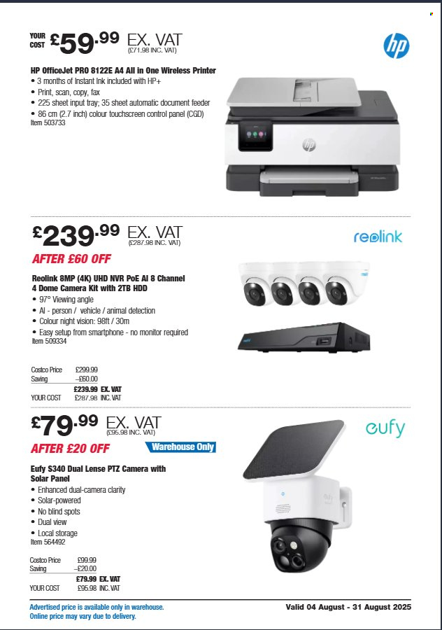 Costco offer - 04/08/2025 - 31/08/2025. Page 5