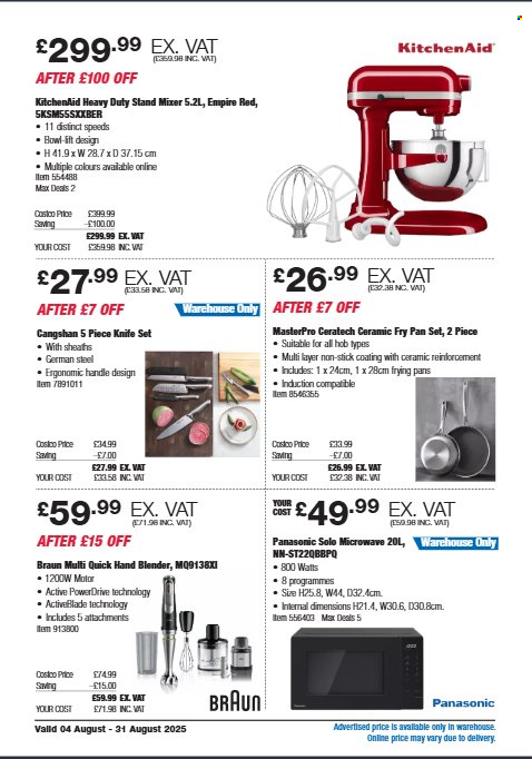 Costco offer - 04/08/2025 - 31/08/2025. Page 6
