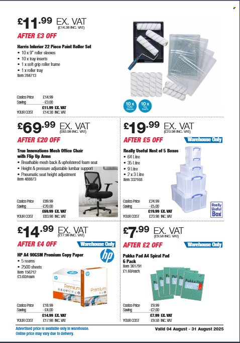 Costco offer - 04/08/2025 - 31/08/2025. Page 7
