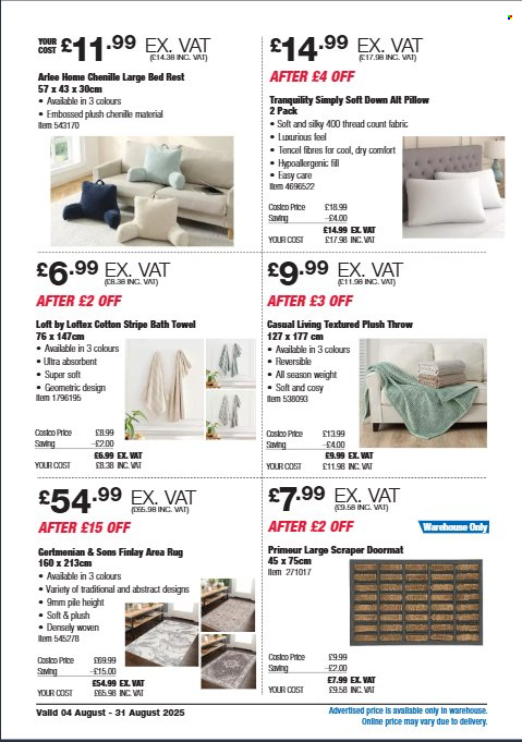 Costco offer - 04/08/2025 - 31/08/2025. Page 8