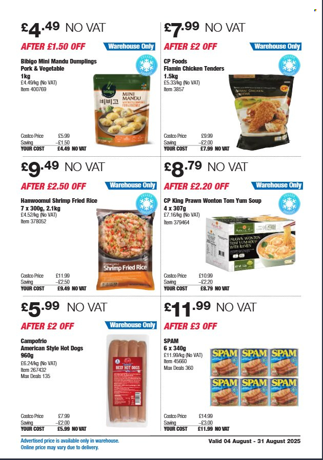Costco offer - 04/08/2025 - 31/08/2025. Page 11