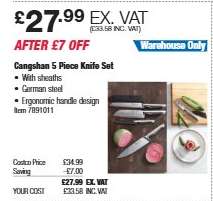 Cangshan 5 Piece Knife Set