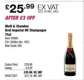 Moët & Chandon Brut Imperial NV Champagne 75cl