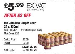 Old Jamaica Ginger Beer 24 x 330ml