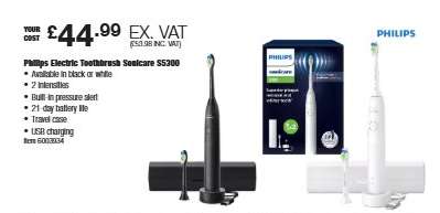 Philips Electric Toothbrush Sonicare S5300