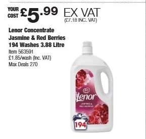 Lenor Concentrate Jasmine & Red Berries