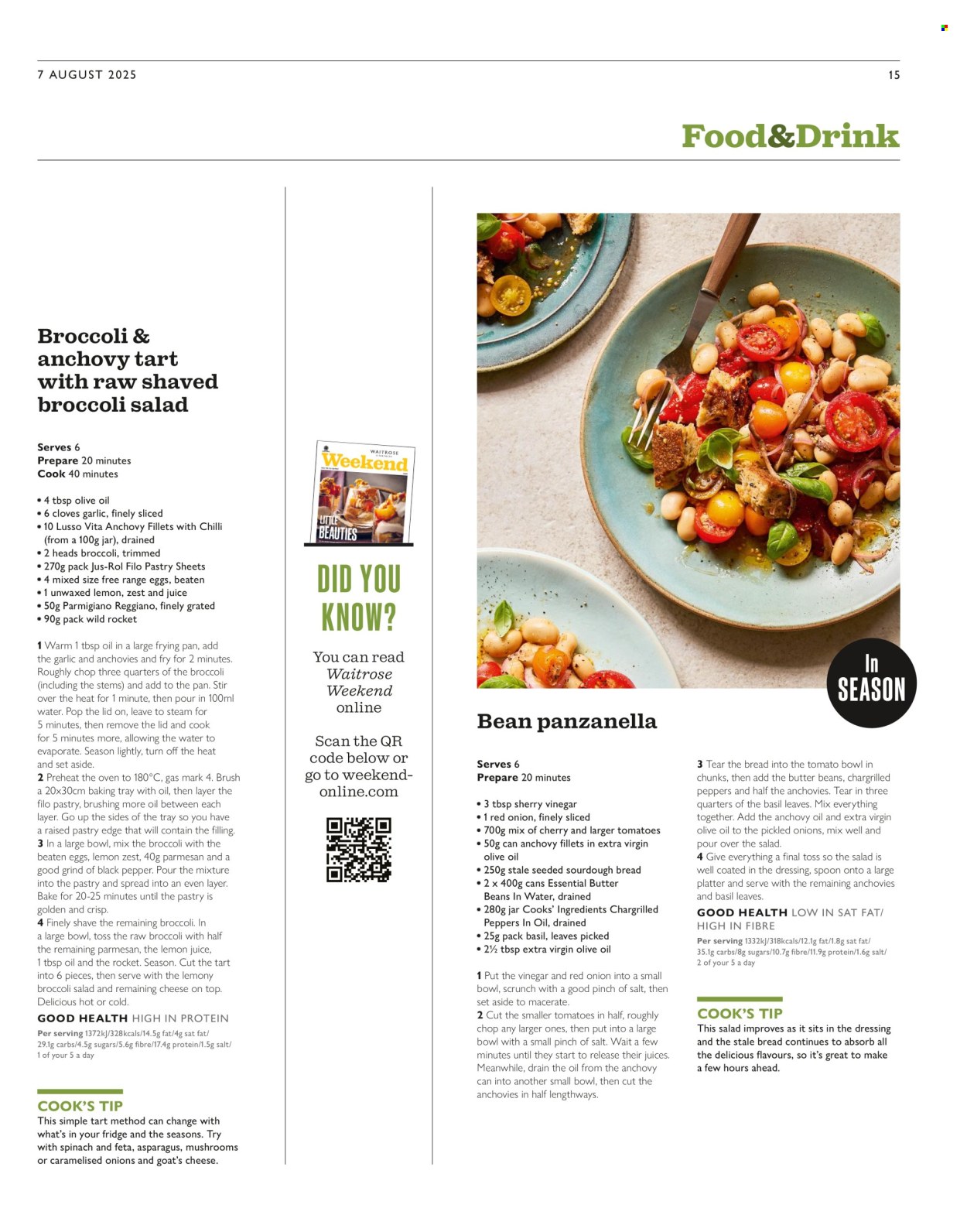 Waitrose offer - 07/08/2025 - 26/08/2025. Page 15