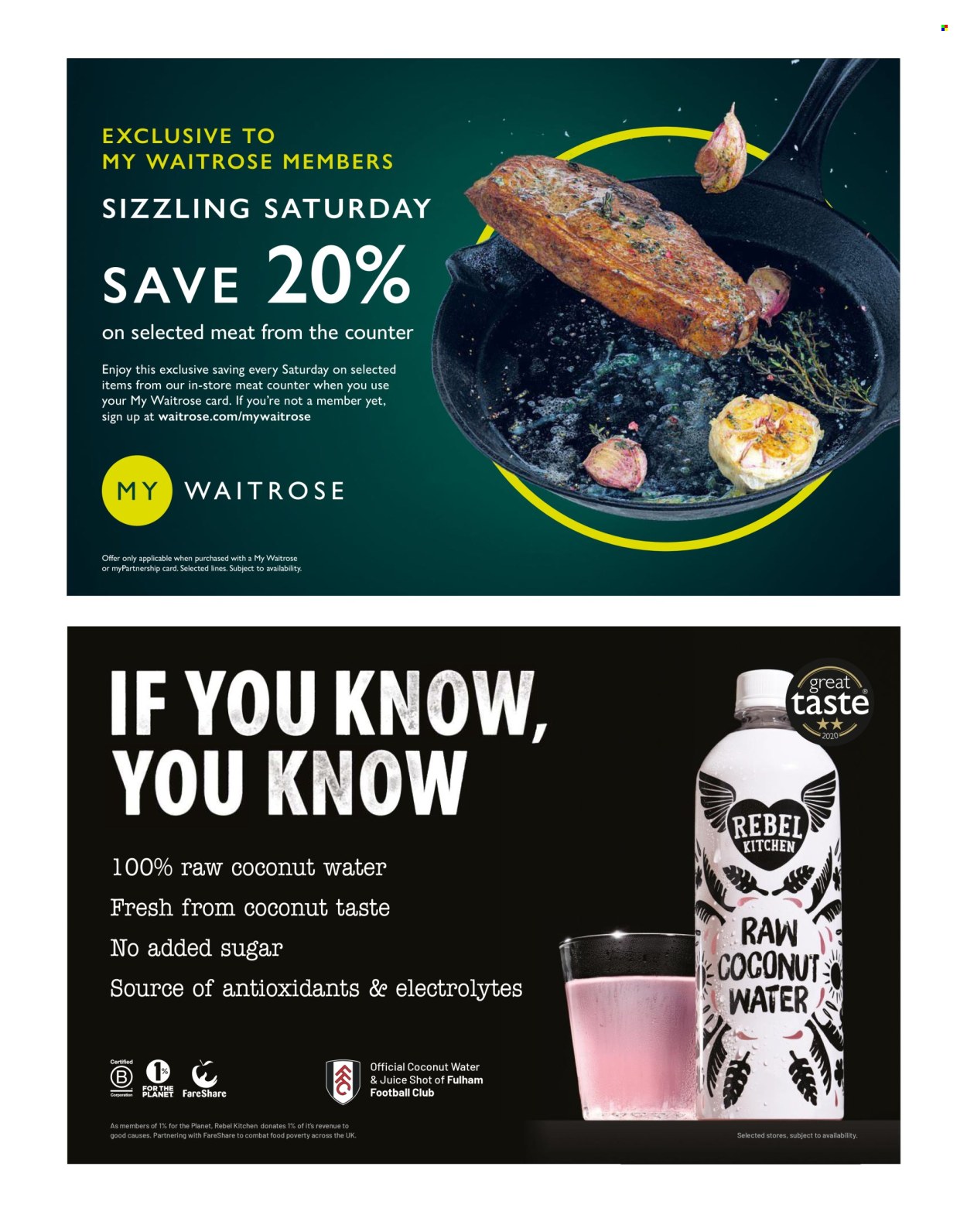 Waitrose offer - 07/08/2025 - 26/08/2025. Page 18