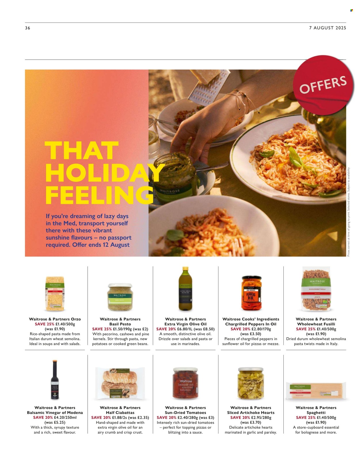 Waitrose offer - 07/08/2025 - 26/08/2025. Page 36