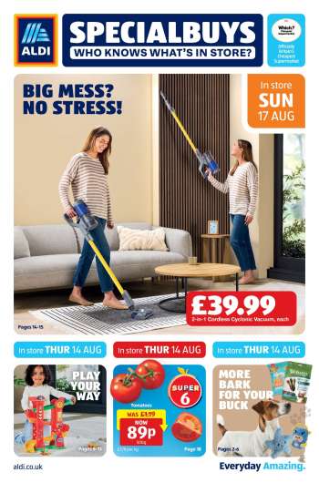 Aldi offer  - 14/08/2025 - 27/08/2025.