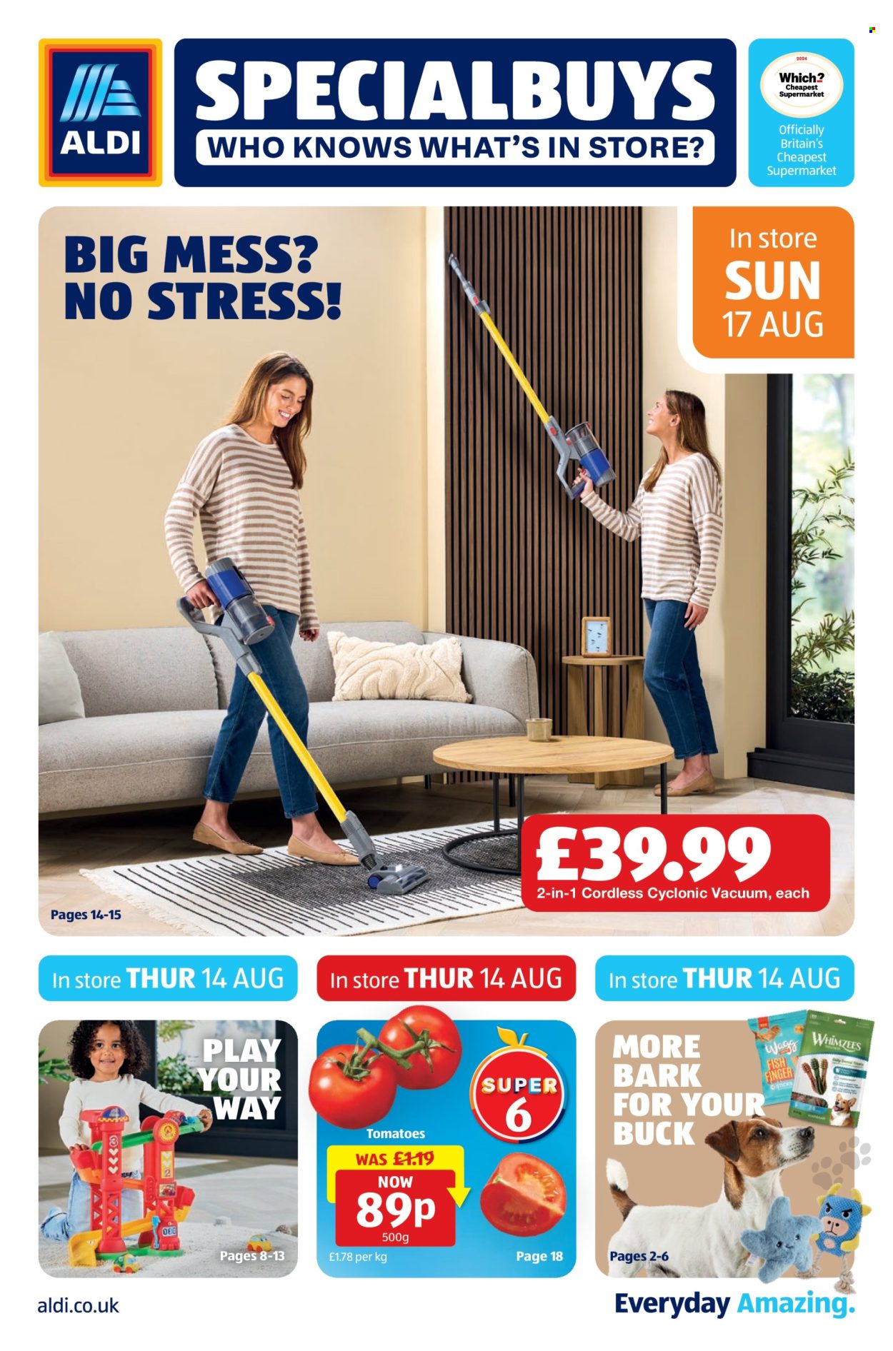 Aldi offer - 14/08/2025 - 27/08/2025. Page 1