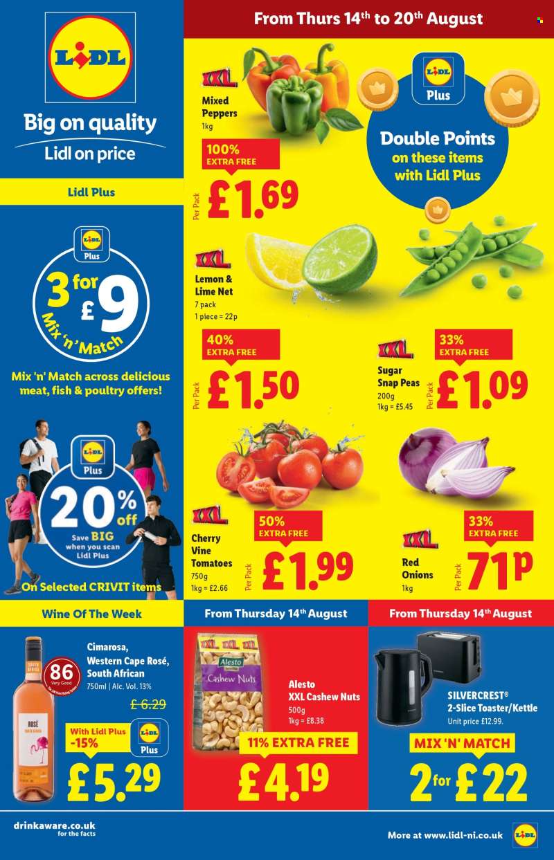 Lidl offer  - 14/08/2025 - 20/08/2025.