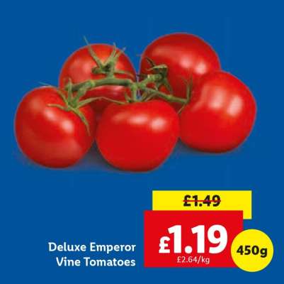 Deluxe Emperor Vine Tomatoes
