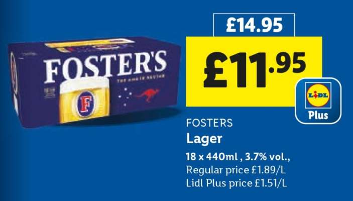 FOSTERS Lager