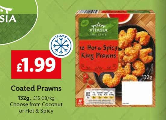 Coated Prawns