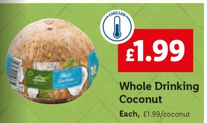 Whole Drinking Coconut