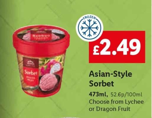 Asian-Style Sorbet