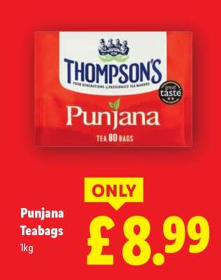 Punjana Teabags