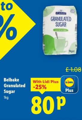 Belbake Granulated Sugar