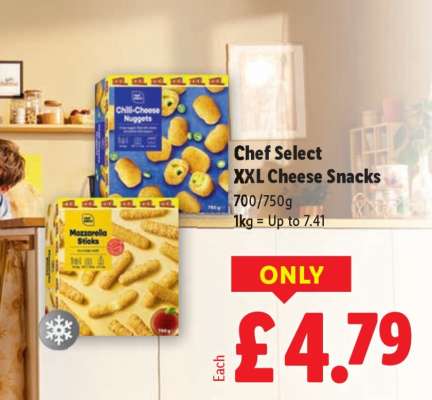 Chef Select XXL Cheese Snacks